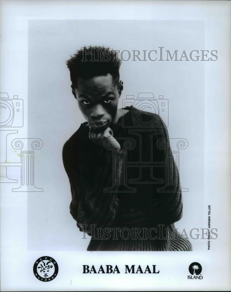 1987 Press Photo Baaba Maal - Historic Images