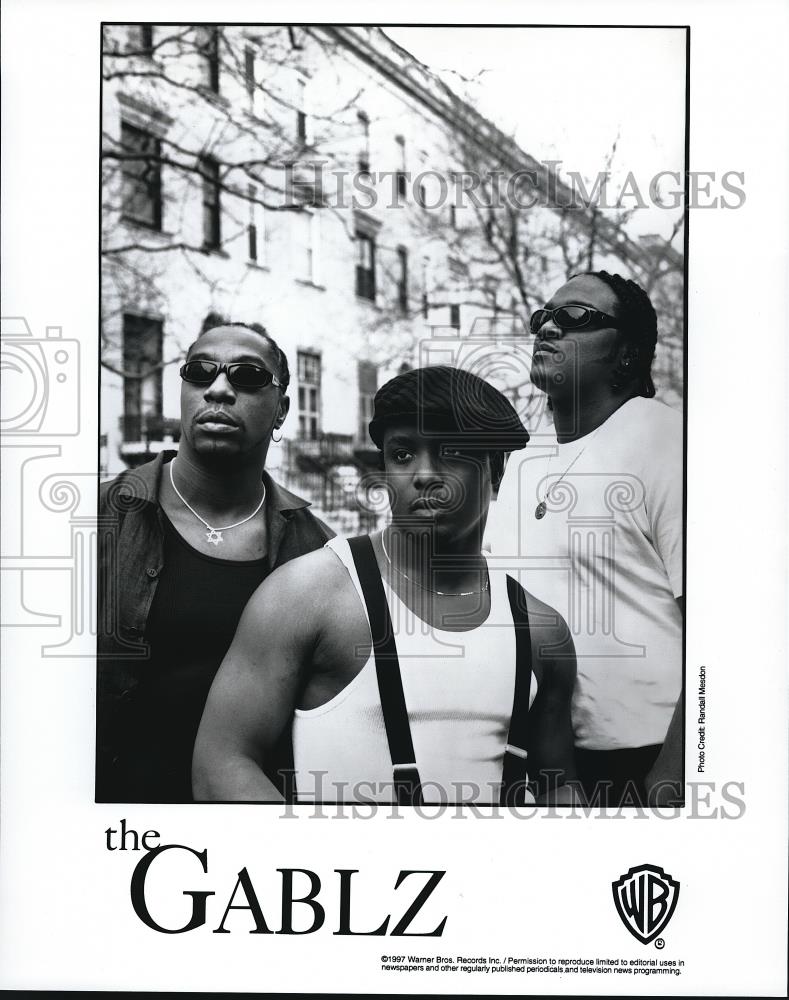 1997 Press Photo George Alston Willie Cotton and Samuel Johnson of The Gablz - Historic Images