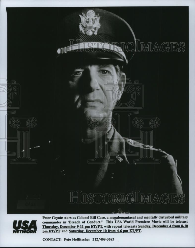 Press Photo Peter Coyote stars in Breach of Contract - cvp54692 - Historic Images