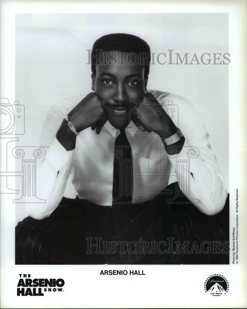 1988 Press Photo Arsenio Hall host of The Arsenio Hall Show - cvp55024 - Historic Images