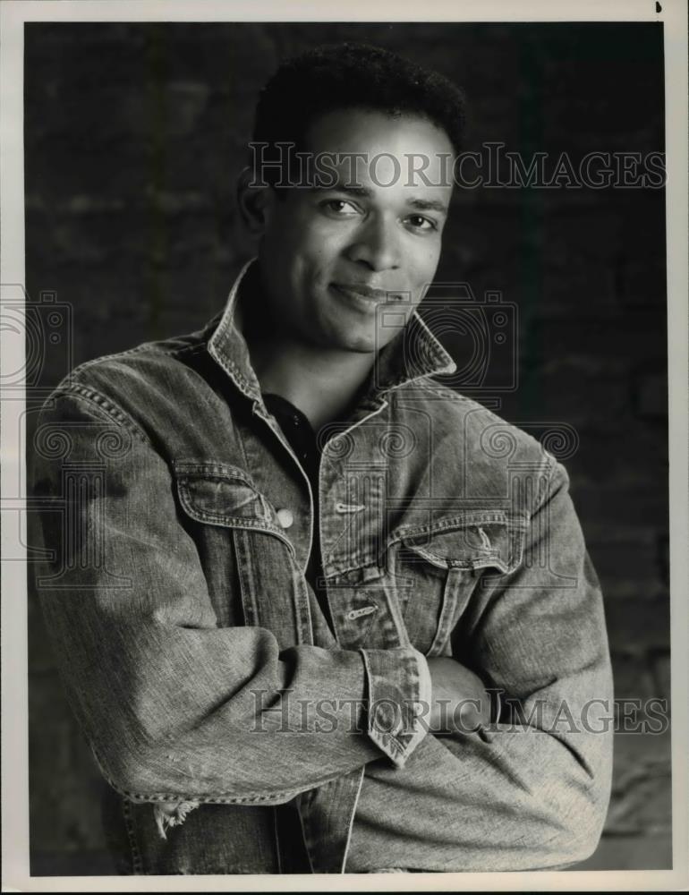 1988 Press Photo Mario Van Peebles in Sonny Spoon - cvp69603 - Historic Images