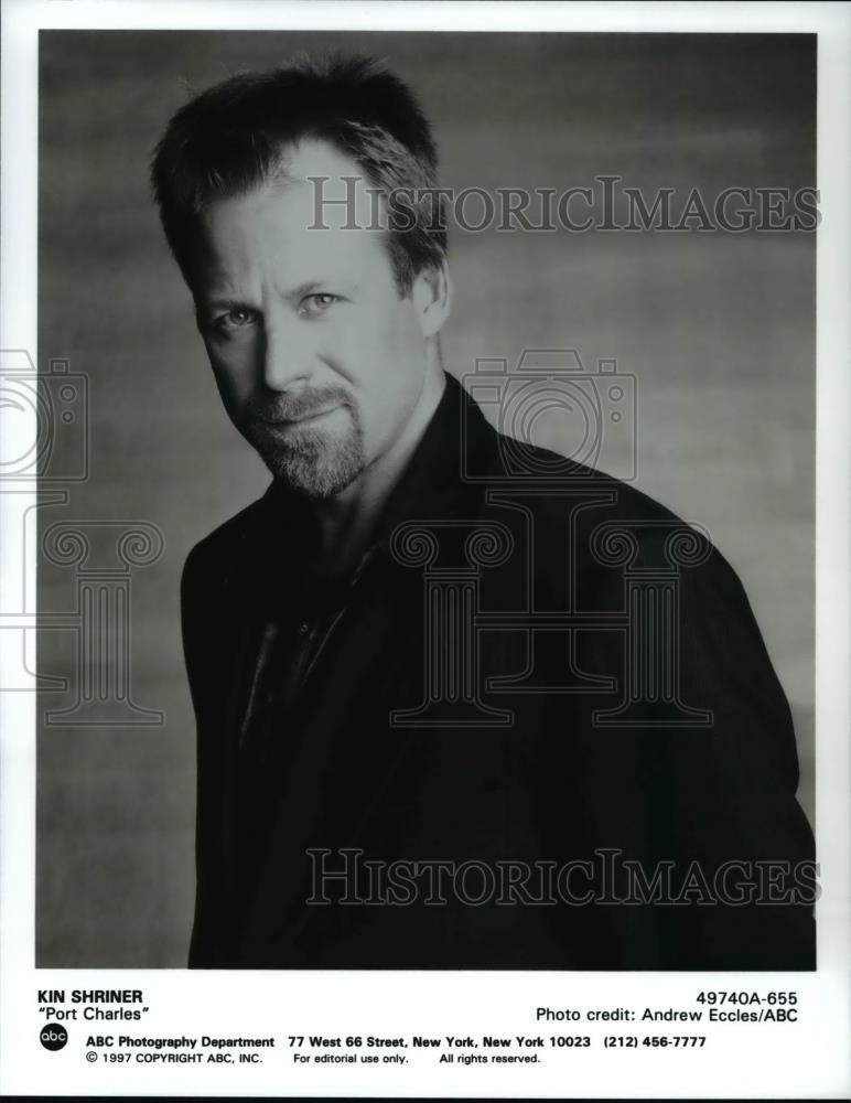 1997 Press Photo Kin Shriner stars in Port Charles - Historic Images