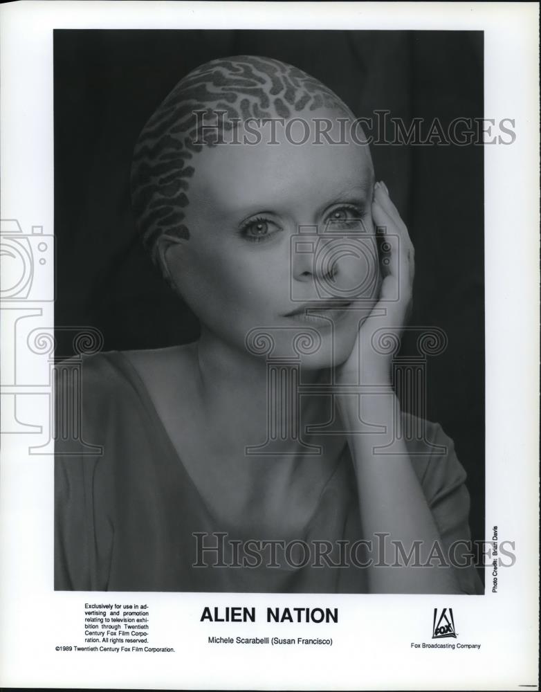 1989 Press Photo Alien Nation Michele Scanbell - Historic Images
