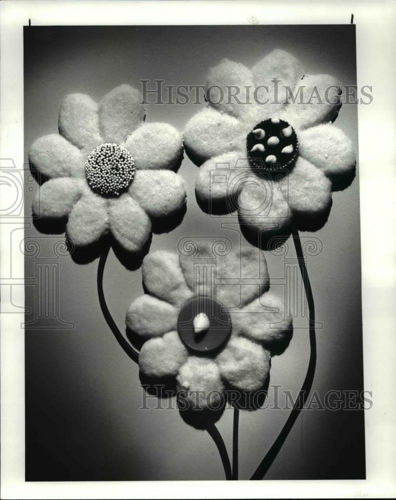 1986 Press Photo Desserts - Historic Images