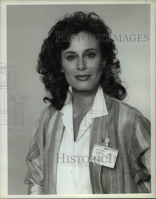 1984 Press Photo Mimi Kuzyk in Hill Street Blues - Historic Images