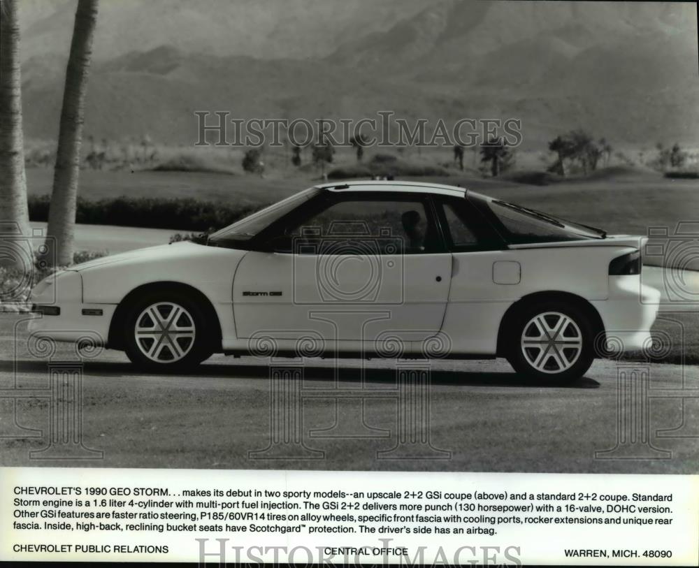 1990 Press Photo Chevrolet Geo - Historic Images