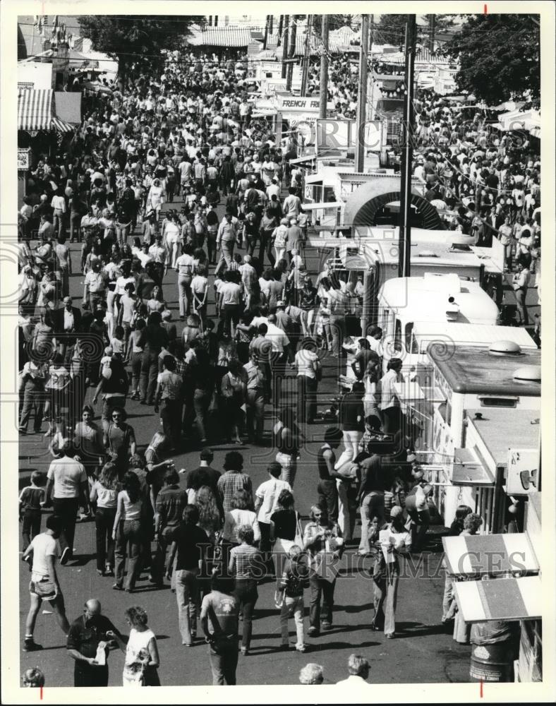 1980 Press Photo Cuyahoga County Fair - Historic Images