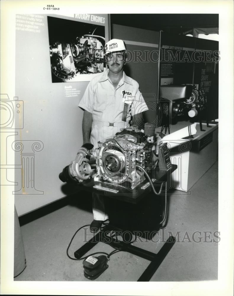 1985 Press Photo Inernational Capital Goods Trade Fair. - Historic Images