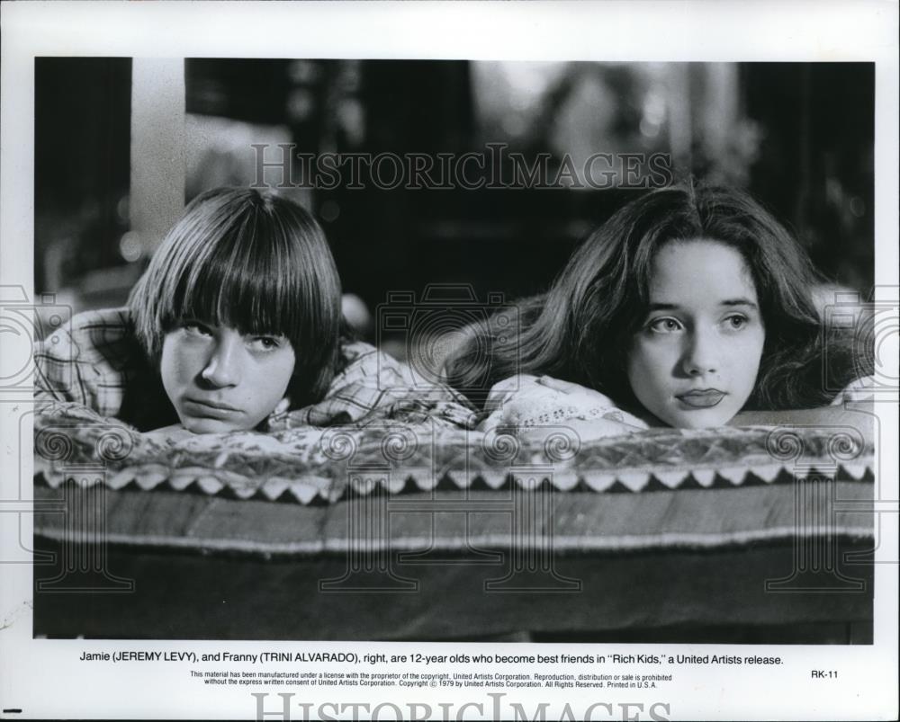 1979 Press Photo Movie Rich Kids - Historic Images