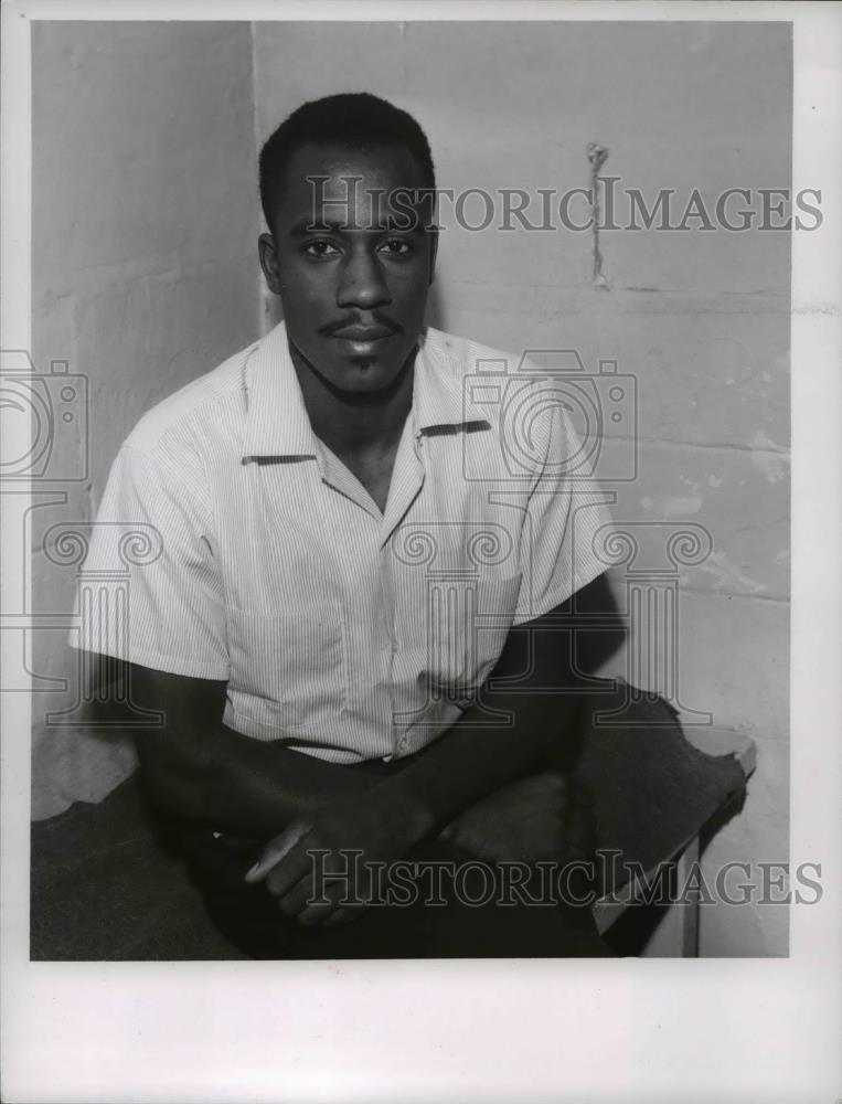 Press Photo Alford Sanders on Trial for 1st Degree Murder - Historic Images