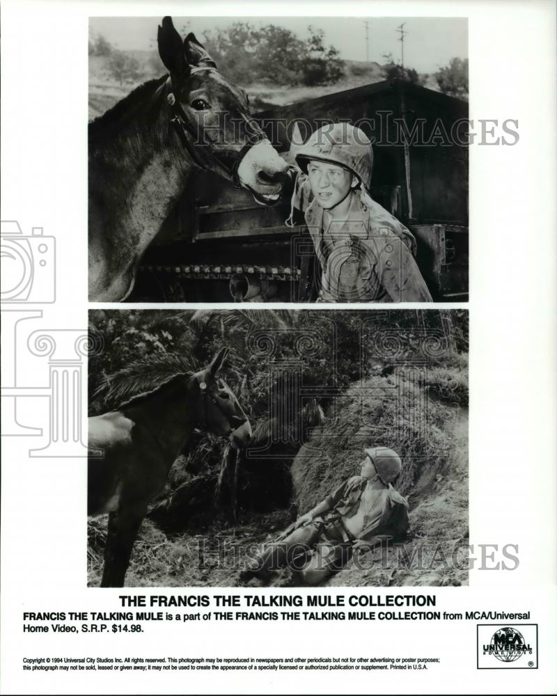 1994 Press Photo &quot;The Francis The Talking Mule Collection&quot; - cvp45580 - Historic Images