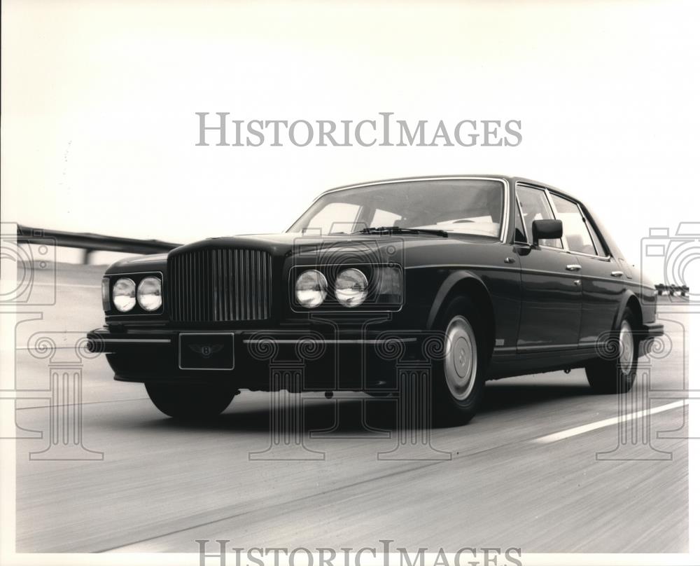 1989 Press Photo The 135 mph Turbo R flagship of the Bentley range - Historic Images