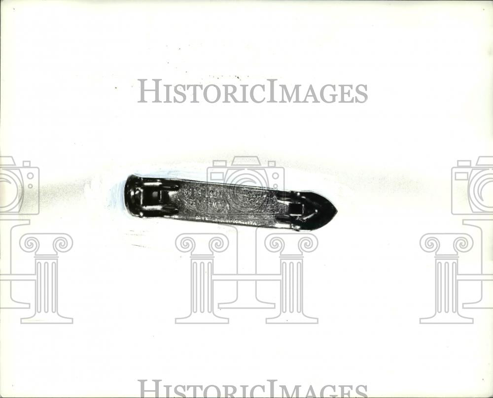 1985 Press Photo Can opener - Historic Images