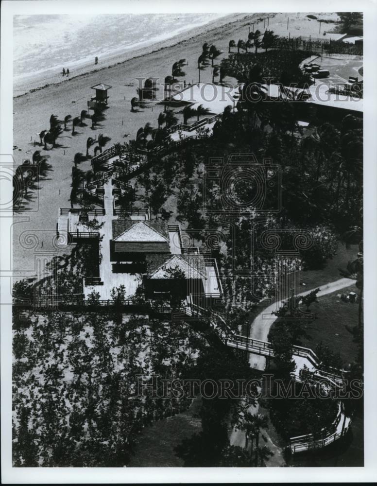 Press Photo Miami beach newest attraction, North Shore Open Space Park - Historic Images