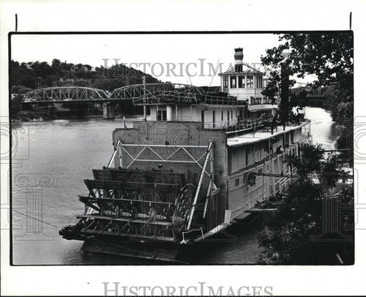 1985 Press Photo Showboat Becky Thatcher - Historic Images