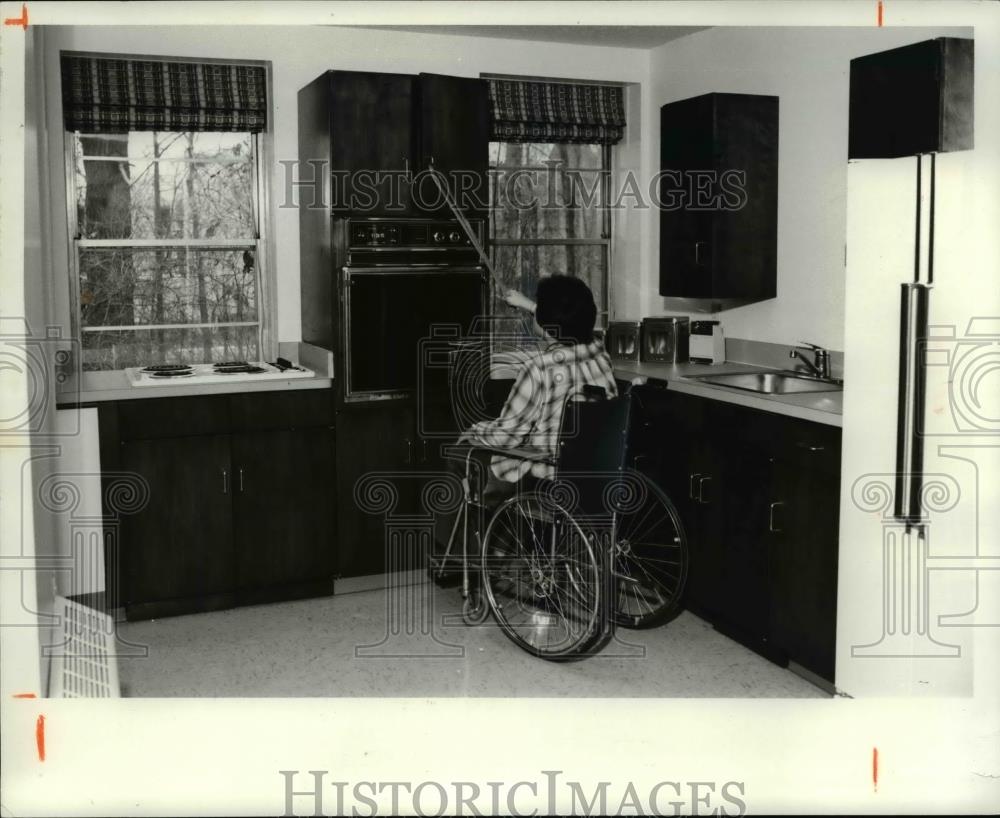 1981 Press Photo The handicapped - Historic Images