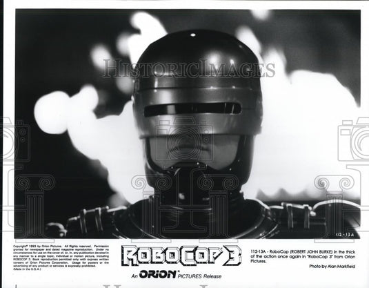 1994 Press Photo Robert John Burke Robo Cop 3 - cvp43885 - Historic Images