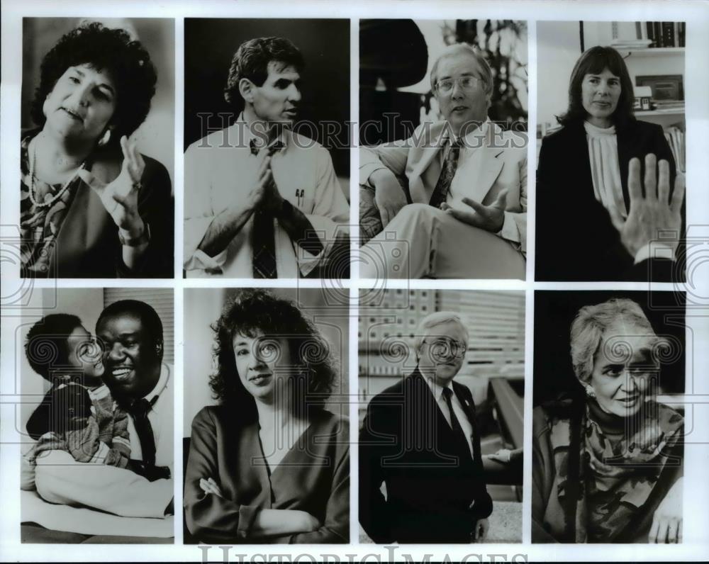 1993 Press Photo TV Programs Healing and the Mind with Bill Moyers - cvp56089 - Historic Images