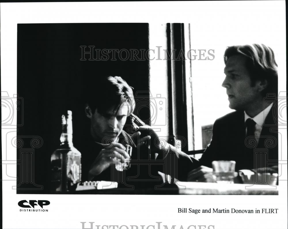 Undated Press Photo Bill Sage and Martin Donovan star in Flirt - cvp42278 - Historic Images