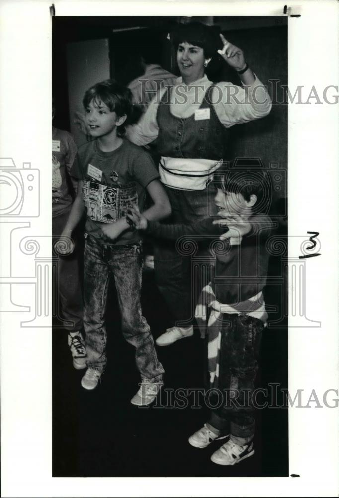 1990 Press Photo Very Special Arts Festival - Historic Images