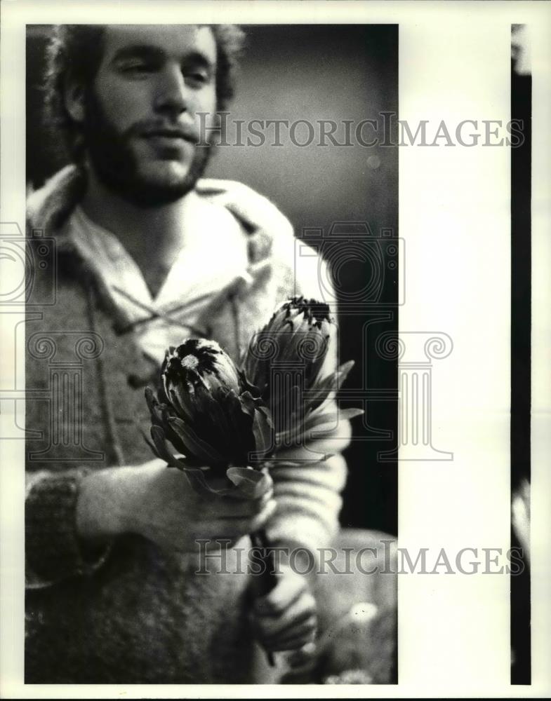 1985 Press Photo Flowers &amp; Plants Protea - Historic Images