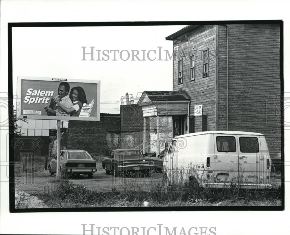1986 Press Photo The Salem Spirit billboard - cva51094 - Historic Images