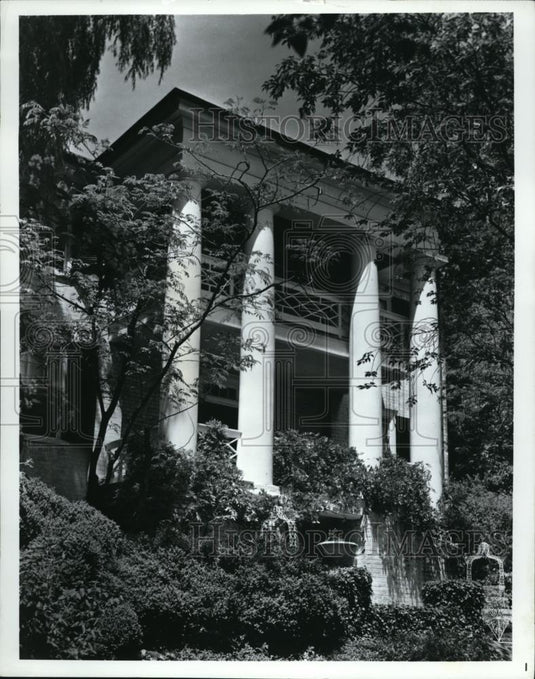 1979 Press Photo President Woodrow Wilson's birthplace and childhood home - Historic Images