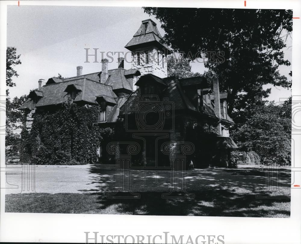 1977 Press Photo Mac-o-Cheek built by Gen.Abram S.Piatt in 1864 at Ohio - Historic Images