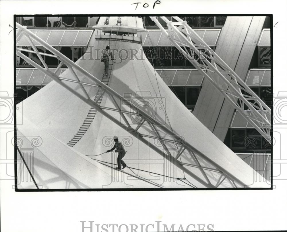 1982 Press Photo Tennessee pavilion - Historic Images