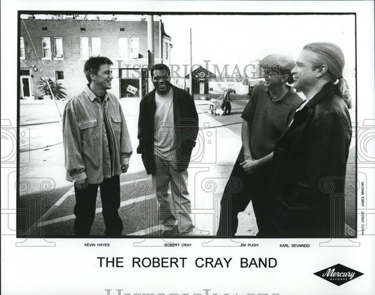 1997 Press Photo The Robert Cray Band Kevin Hayes Robert Cray Jim Pugh - Historic Images