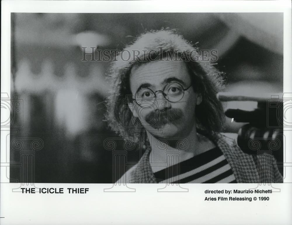 1991 Press Photo Maurizio Nichetti directs The Icicle Thief - cvp41740 - Historic Images