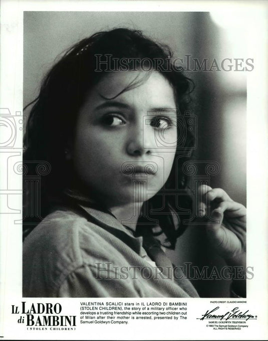 1993 Press Photo Valentina Scalici stars in Stolen Children - cvp69611 - Historic Images