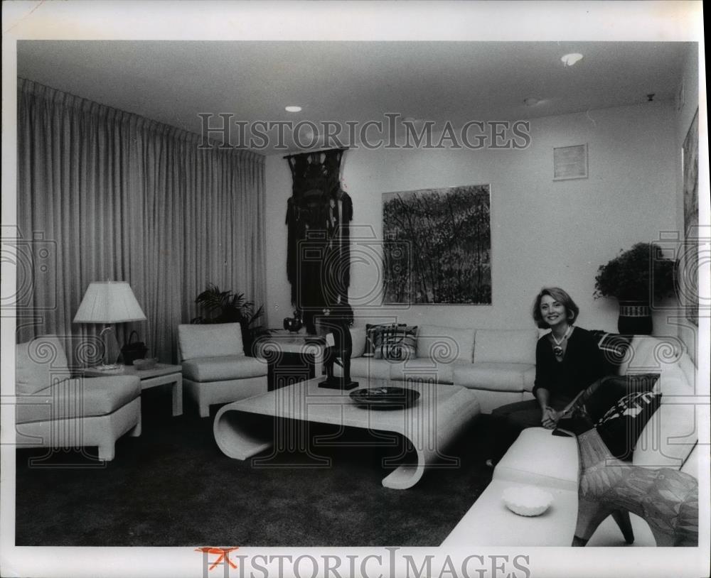 1980 Press Photo Lois Becker home - Historic Images