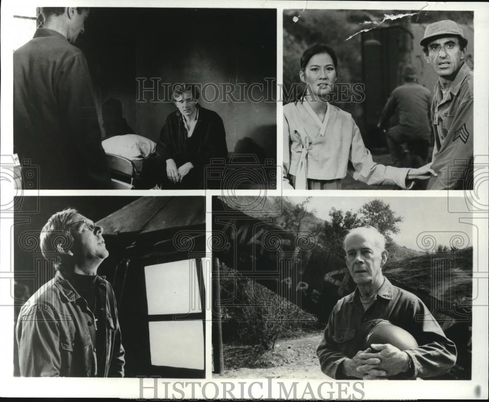 1983 Press Photo Cast Members of Mash - cvp72492 - Historic Images