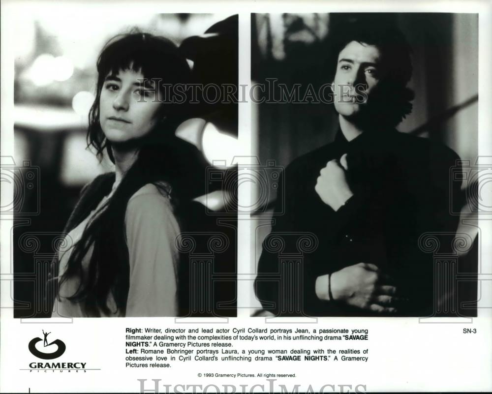 1995 Press Photo Movie Savage Nights - cvp56071 - Historic Images