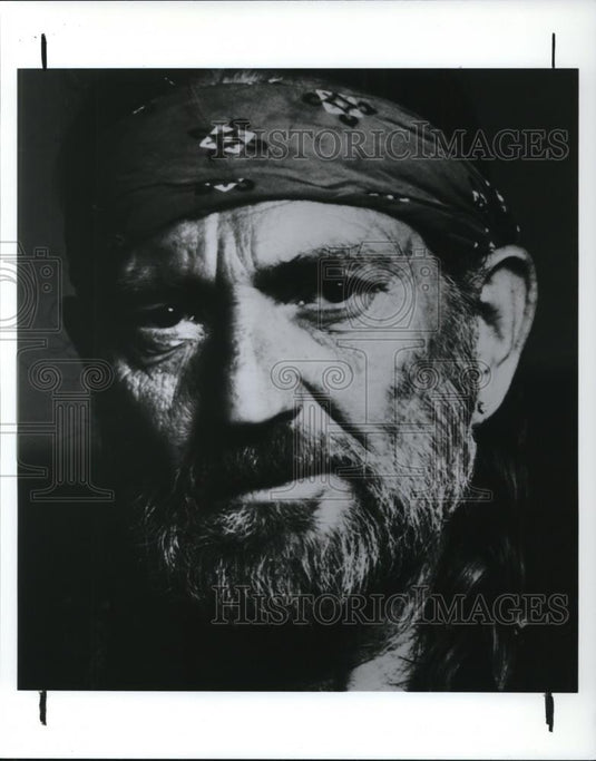 1993 Press Photo Willie Nelson American Country Music Singer Songwriter Musician - Historic Images