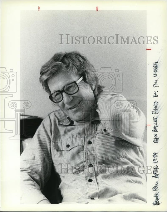 1979 Press Photo Heinz Poll Artistic Director Ohio Ballet - cvp48763 - Historic Images