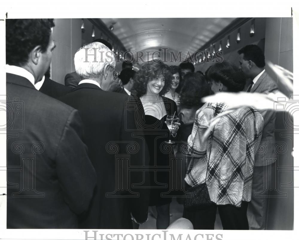 1991 Press Photo Actress Debra Winger t 15th annual film festival opening - Historic Images