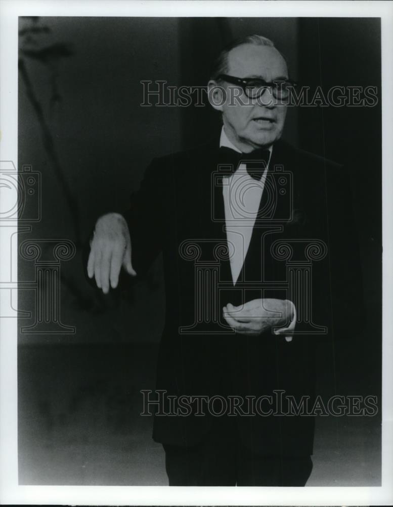 Press Photo Jack Benny American Comedian Actor Entertainer and TV host - Historic Images