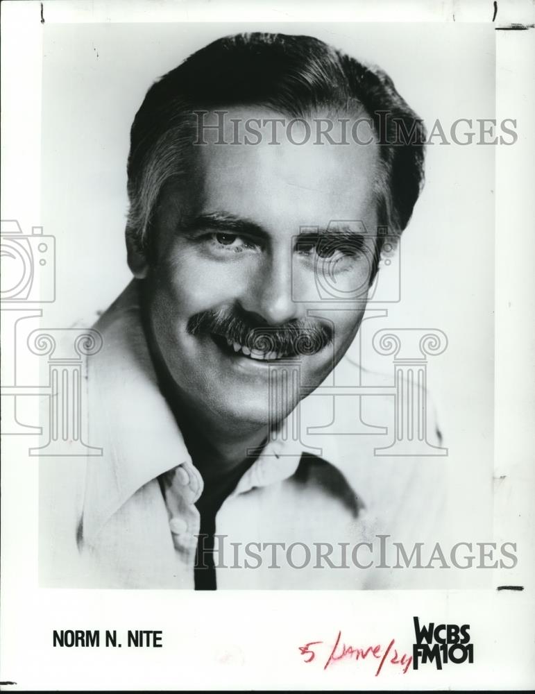 1987 Press Photo Norm N Nite - cvp41318 - Historic Images
