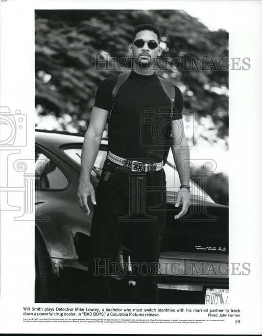 1995 Press Photo Will Smith in Bad Boys - cvp58330 - Historic Images