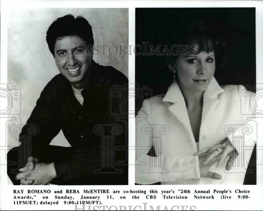Press Photo Ray Romano Rebs Hosting 24th Annual People's Choice Awards - Historic Images