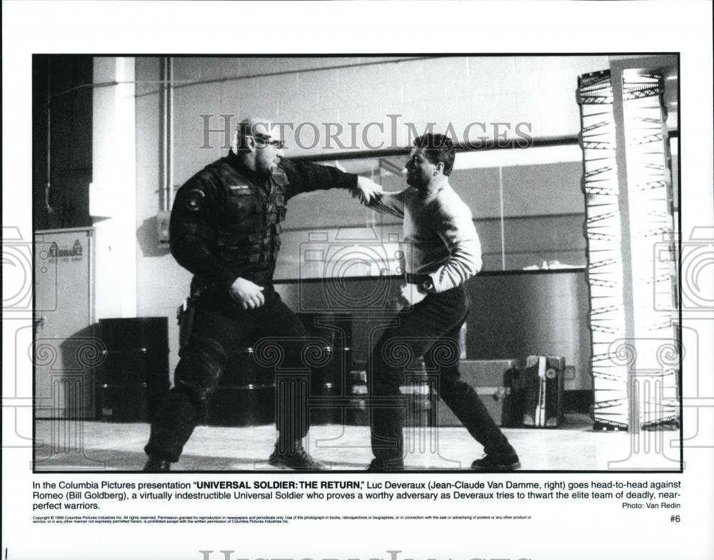 1996 Press Photo Universal Soldier The Return Jean Claude Van Damme - cvp49887 - Historic Images