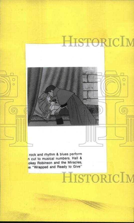 1992 Press Photo Sleeping Beauty Animated Film with Music from Smokey Robinson - Historic Images