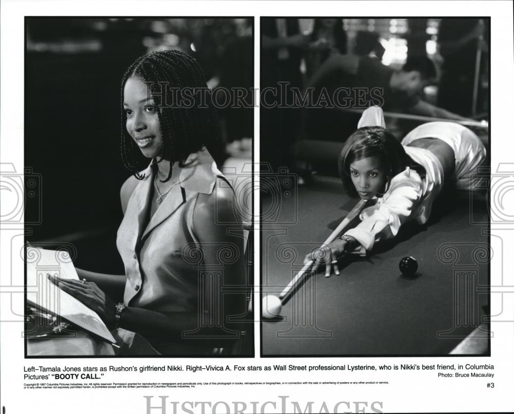 1997 Press Photo Vivica A Fox & Tamala Jones in Booty Call - cvp57274 - Historic Images