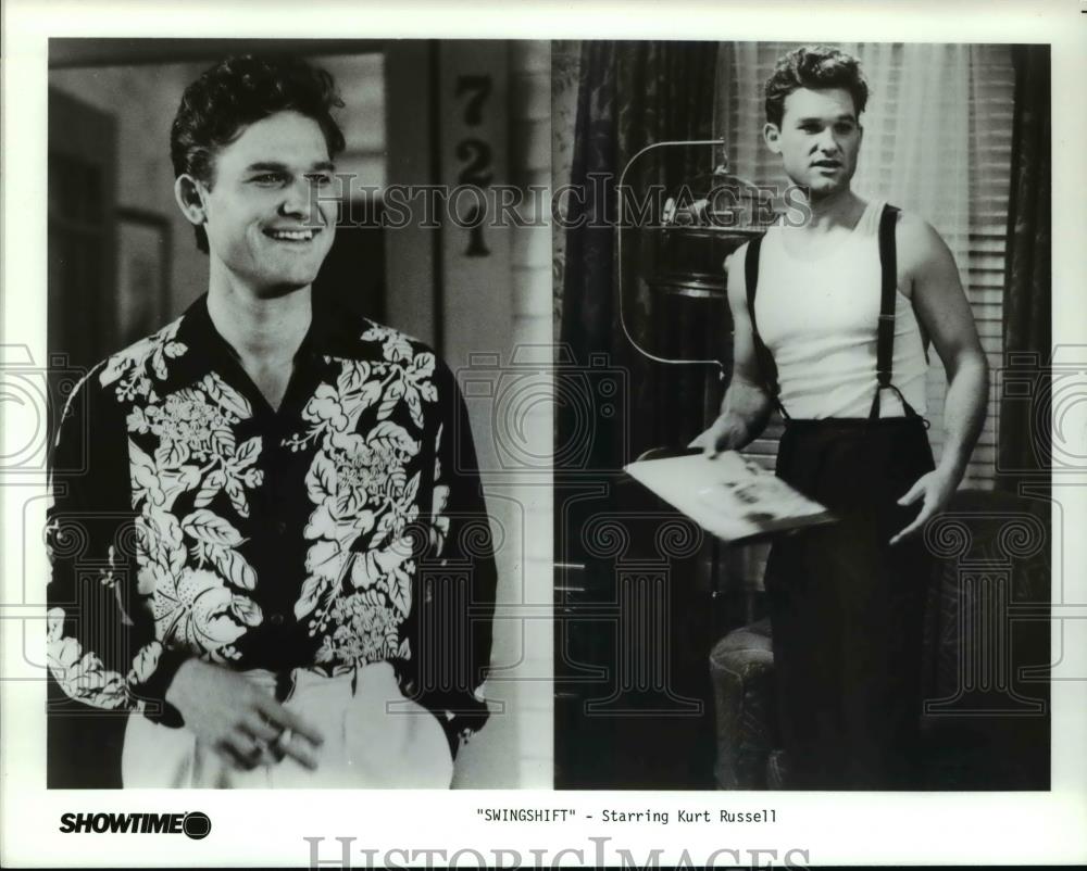 1985 Press Photo Swing Shift Kurt Russell - cvp55459 - Historic Images