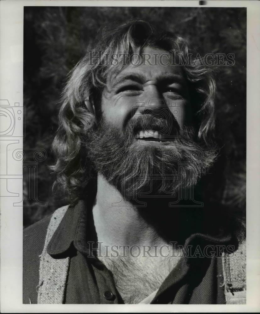 Press Photo Dan Haggerty Grizzly Adams - cvp55383 - Historic Images