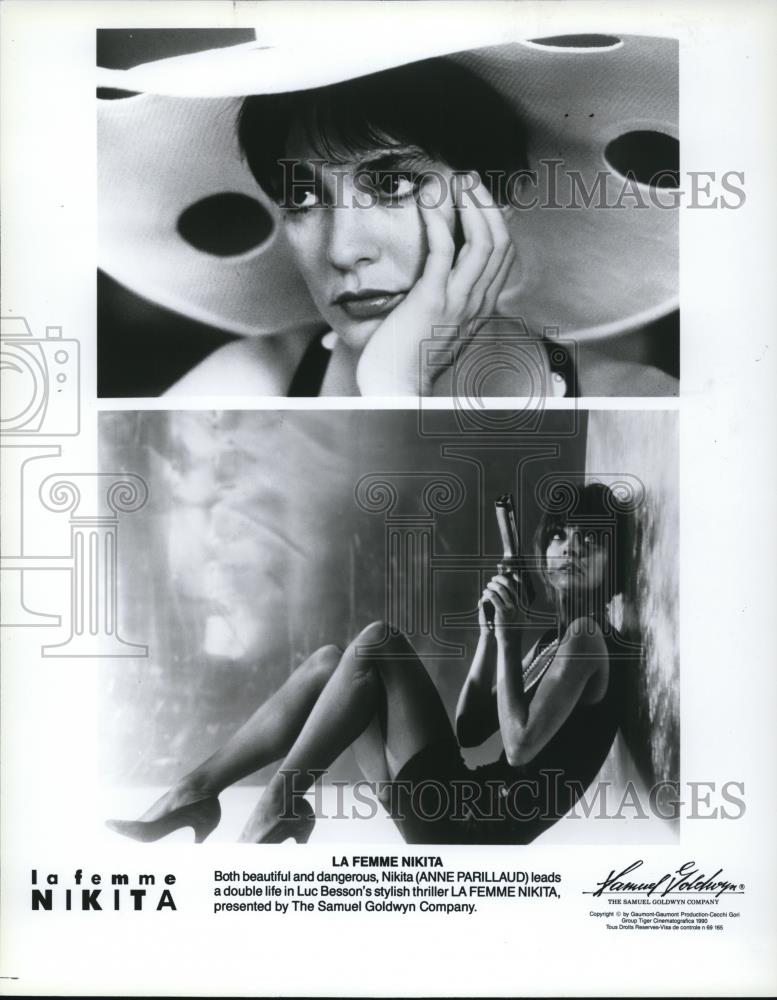 1991 Press Photo Anne Parillaud in "La Femme Nikita" - cvp51368 - Historic Images