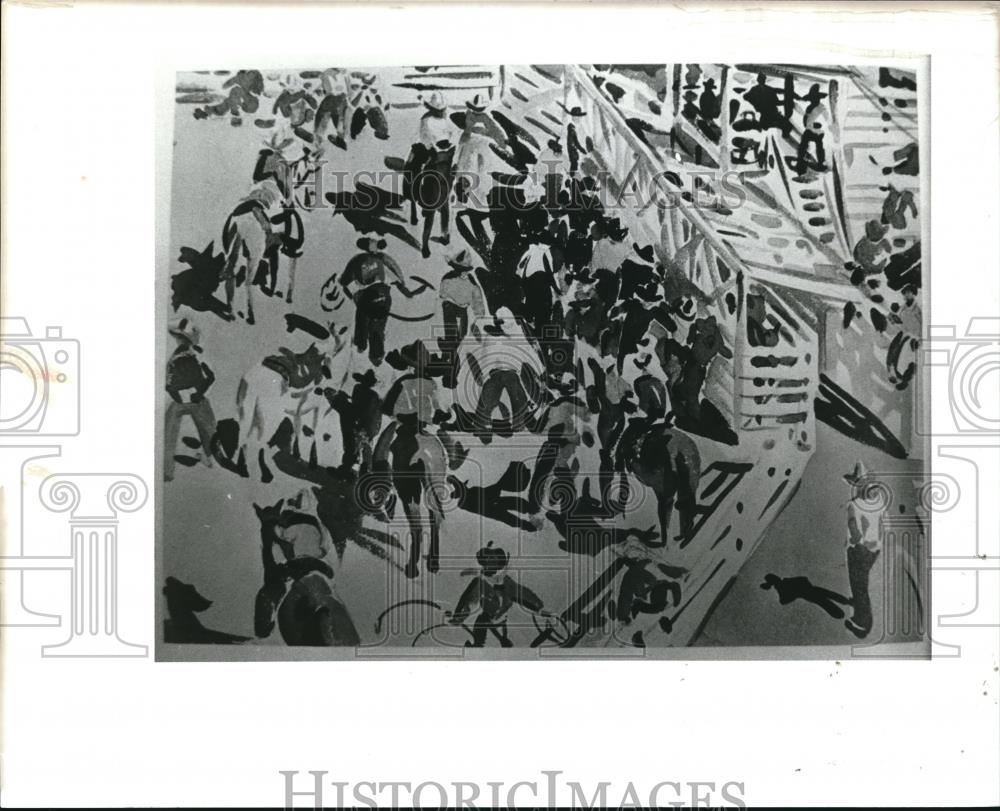 1992 Press Photo Photo 10th Olympiad Los Angeles 1932 - Historic Images