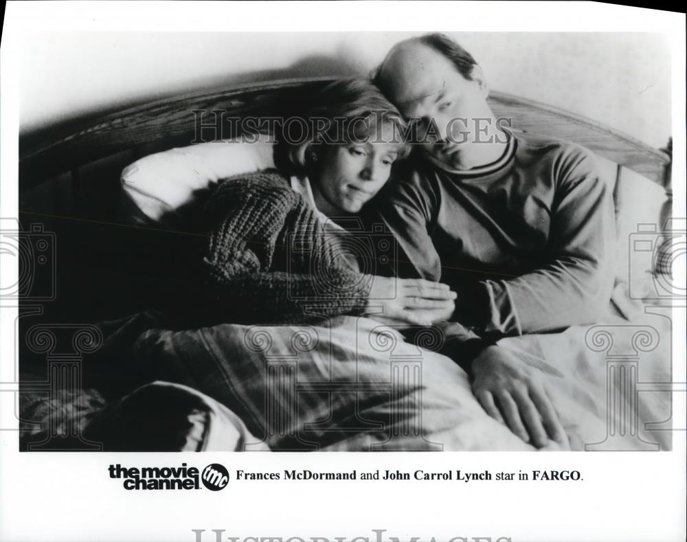 1998 Press Photo Frances McDormand John Carrol Lynch &quot;Fargo&quot; - cvp49956 - Historic Images